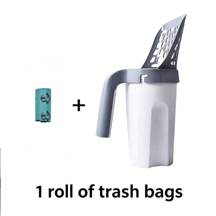 Integrated Cat Litter Scoop