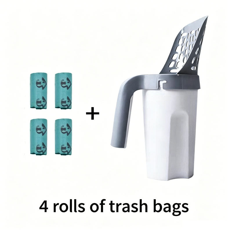Integrated Cat Litter Scoop