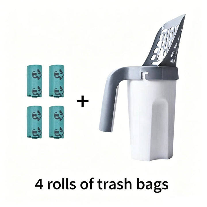 Integrated Cat Litter Scoop