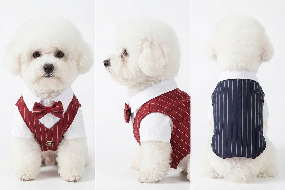 Dog Formal Vest Shirt