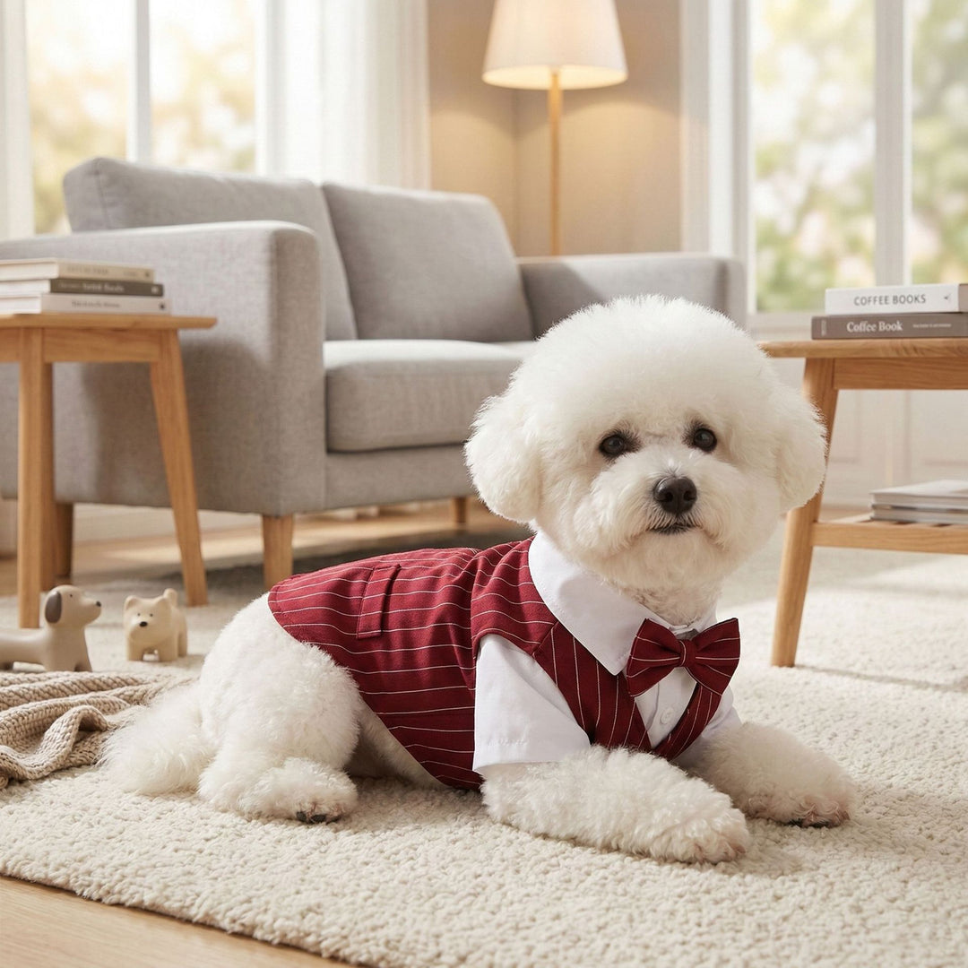 Dog Formal Vest Shirt