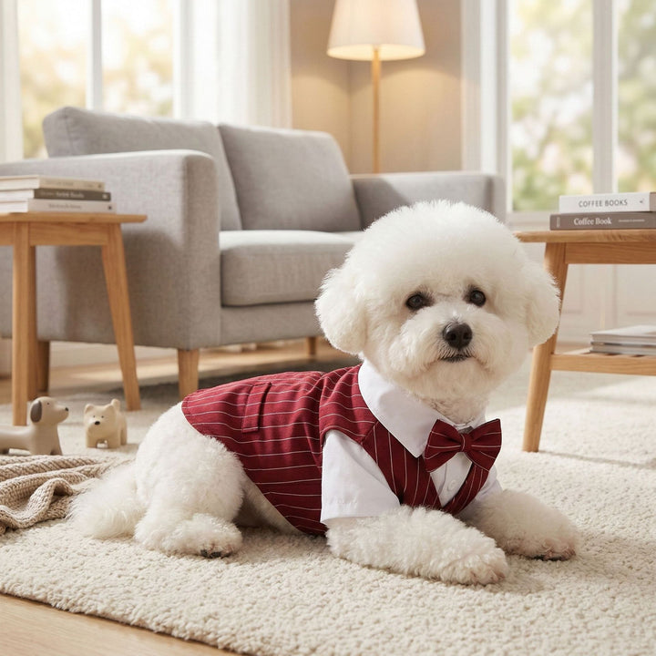 Dog Formal Vest Shirt