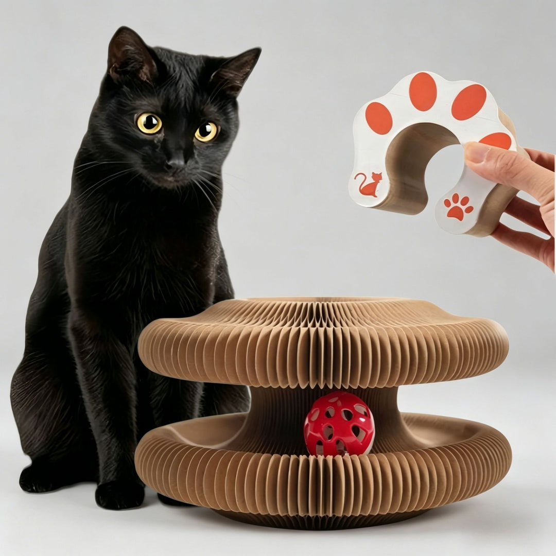 Accordion Cat Scratcher