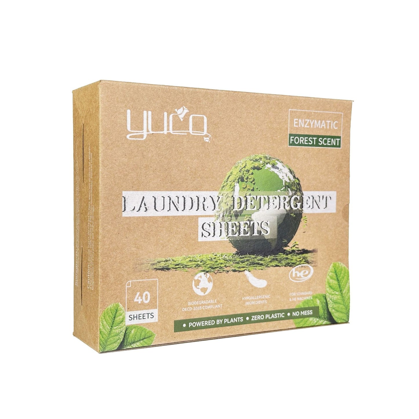 Environmentally friendly laundry tablets