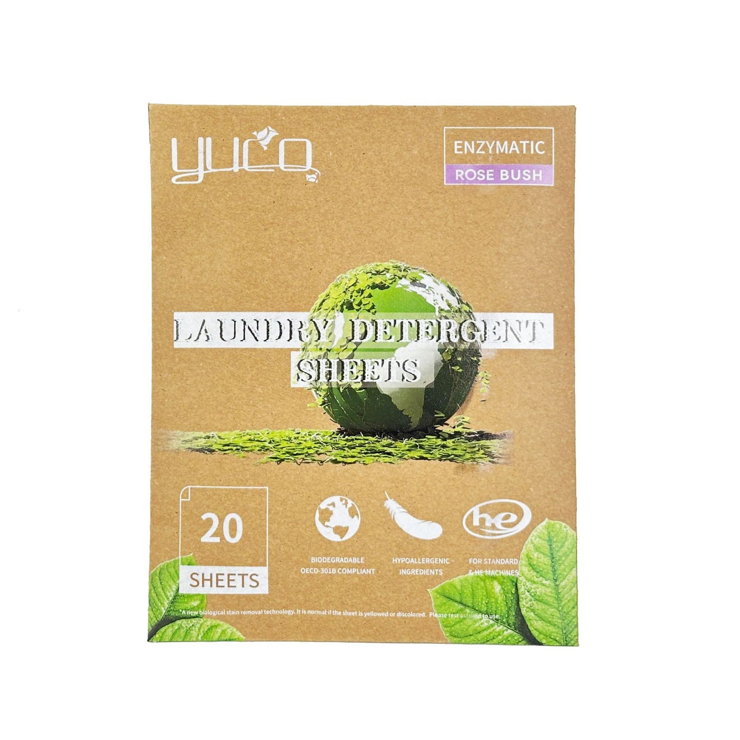 Environmentally friendly laundry tablets