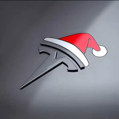 3D printed Christmas hat car sticker
