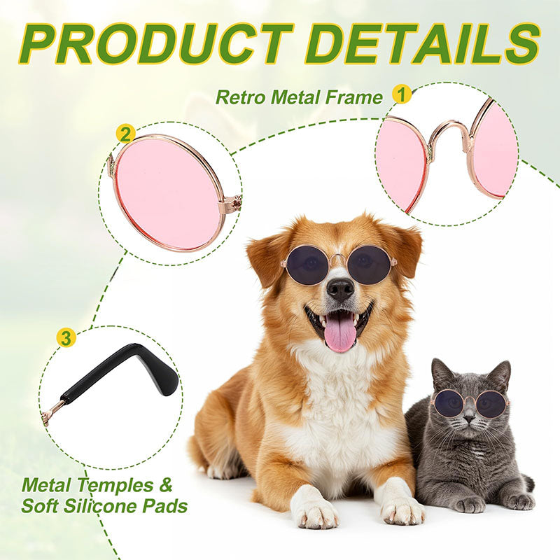 Cute Pet Cat Eye Glasses