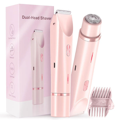Women's double head shaver