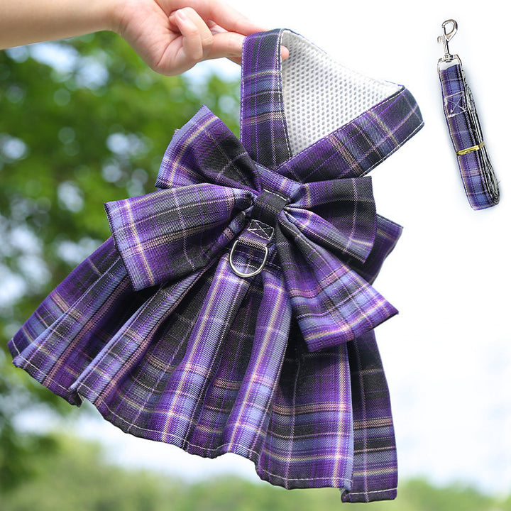 Pet JK-style skirt harness