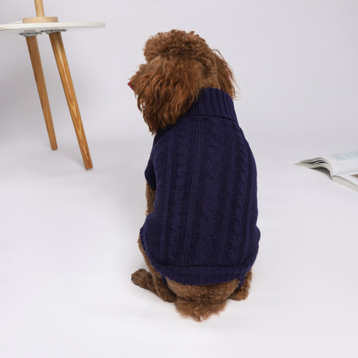 Pet knitted sweater