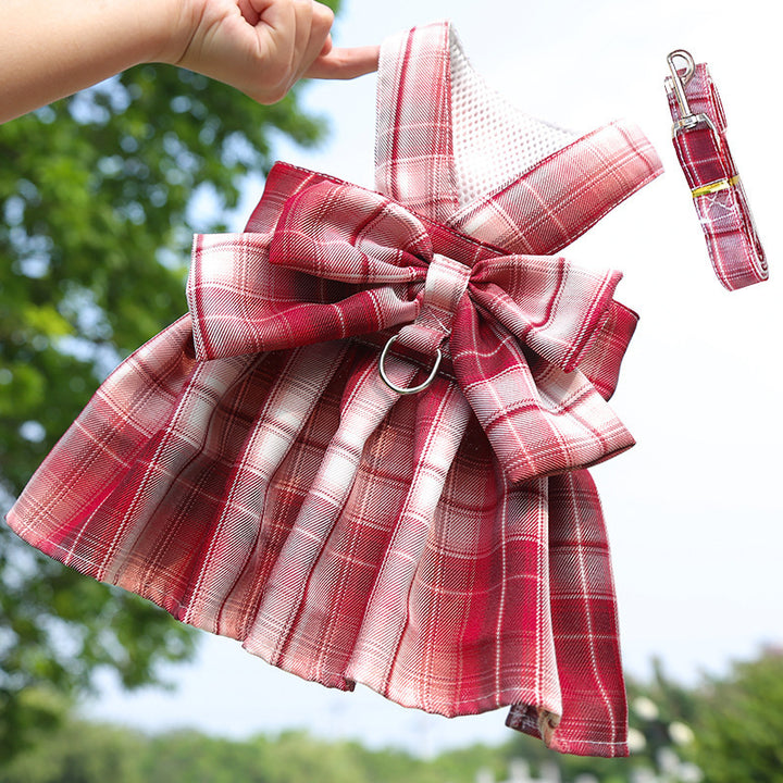 Pet JK-style skirt harness