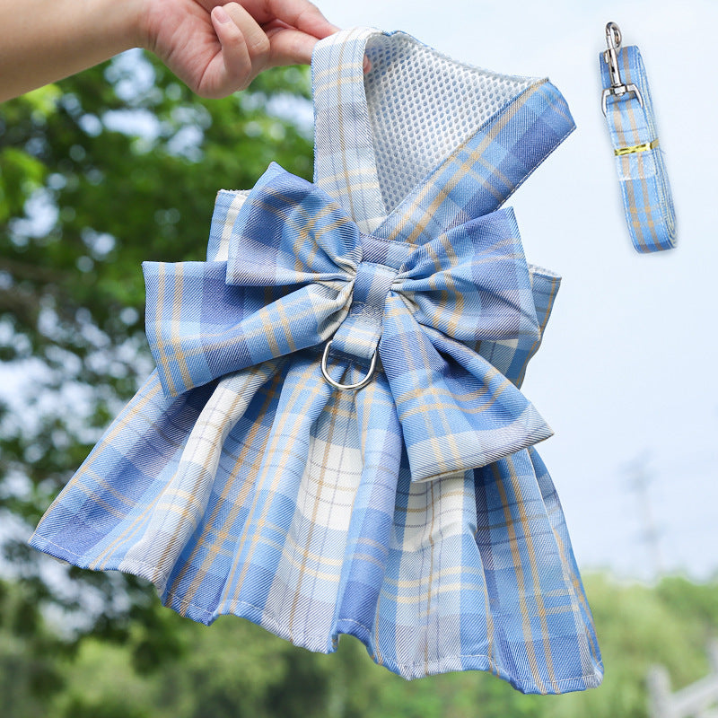 Pet JK-style skirt harness