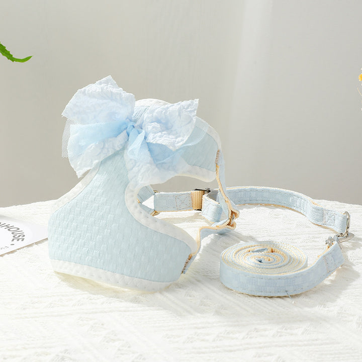 Bow Harness Leash Set
