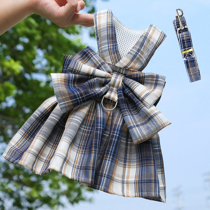 Pet JK-style skirt harness