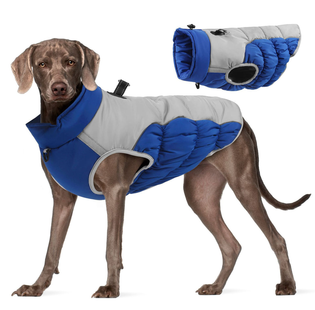 Reflective Windproof Dog Puffer Coat