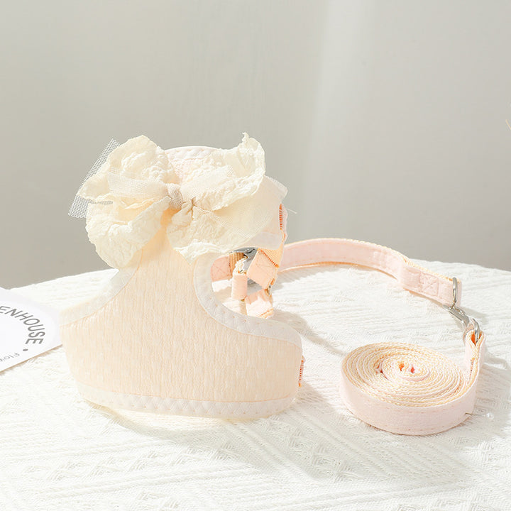Bow Harness Leash Set