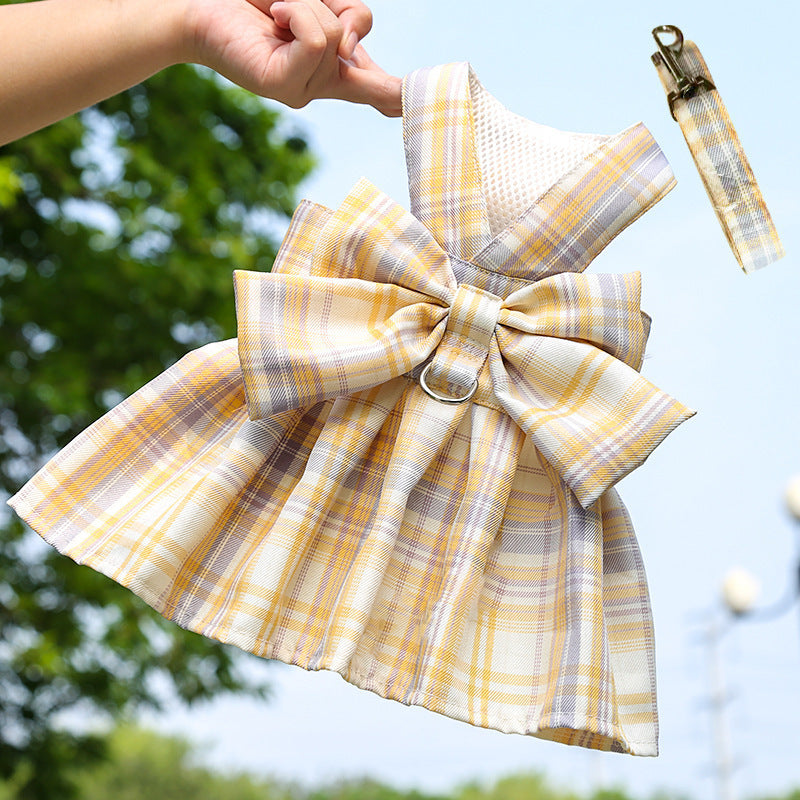 Pet JK-style skirt harness