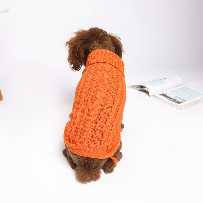 Pet knitted sweater