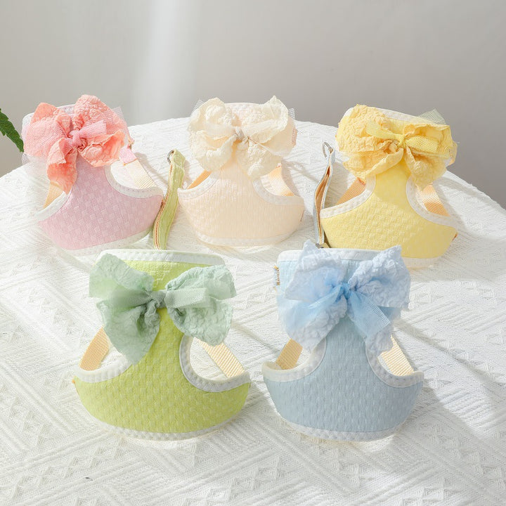 Bow Harness Leash Set