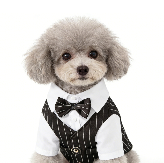 Dog Formal Vest Shirt