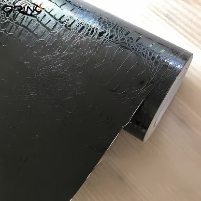 Simulated leather texture car interior decorative stickers