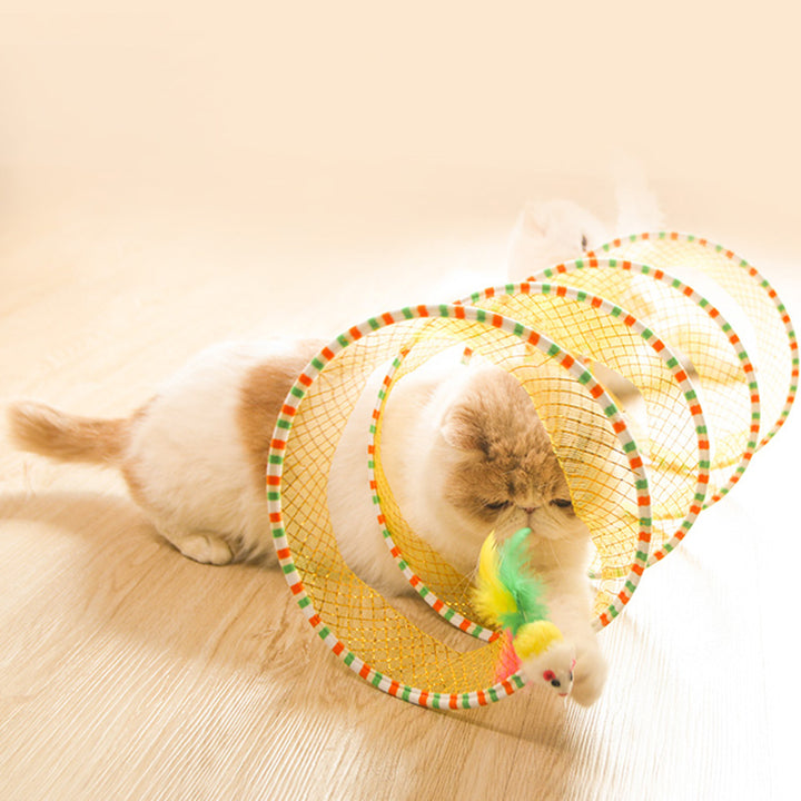 Interactive Cat Tunnel Toy