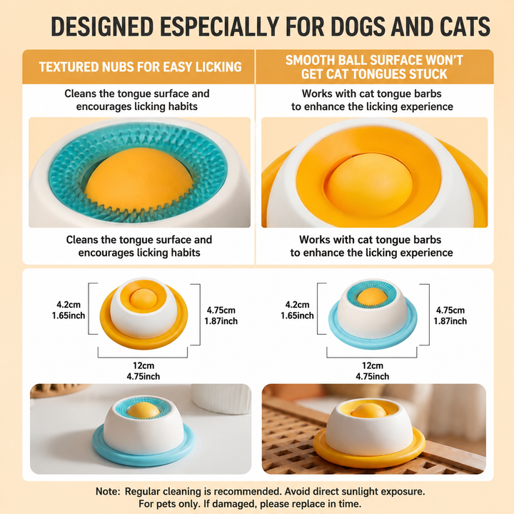 Pet Lick Mat / Lick Bowl