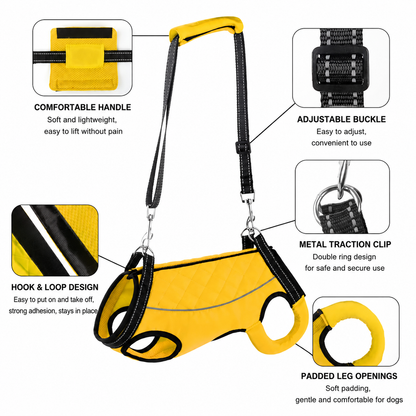 Dog assistance harness