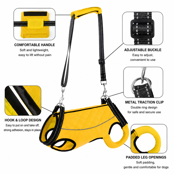 Dog assistance harness