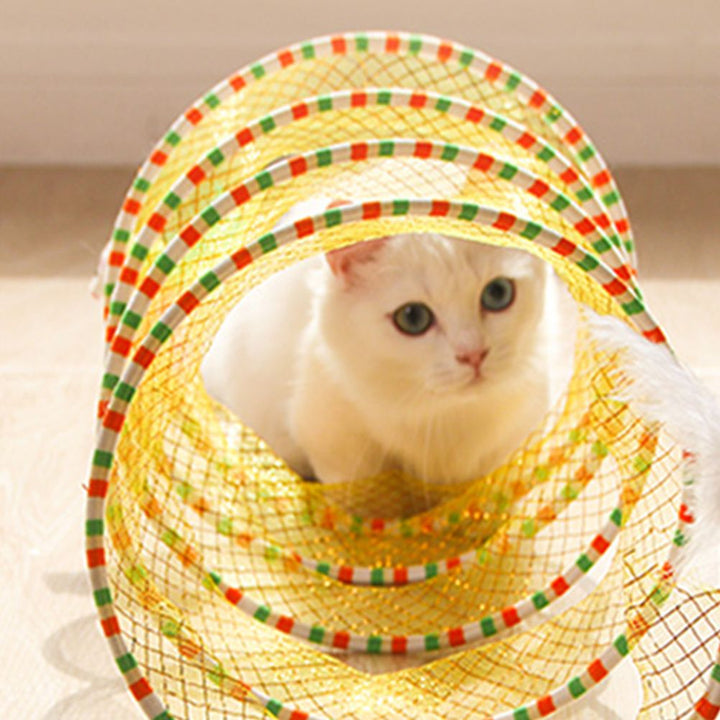 Interactive Cat Tunnel Toy