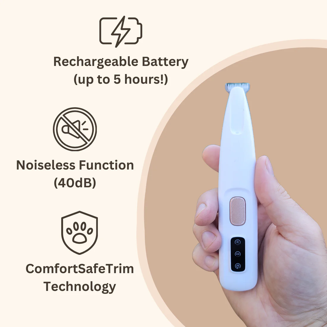 3 in 1 Electric Dog Trimmer