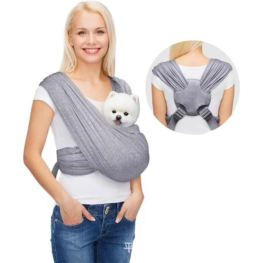 Portable pet chest carrier