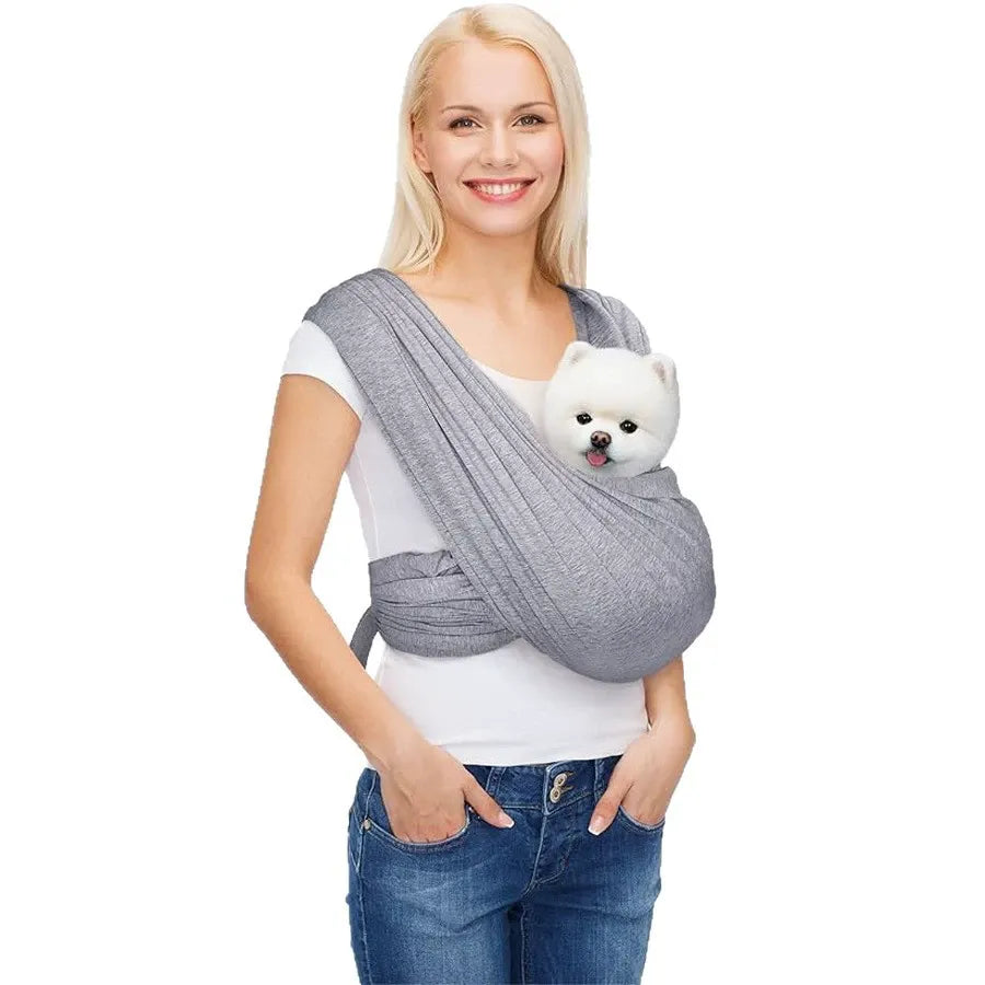 Portable pet chest carrier