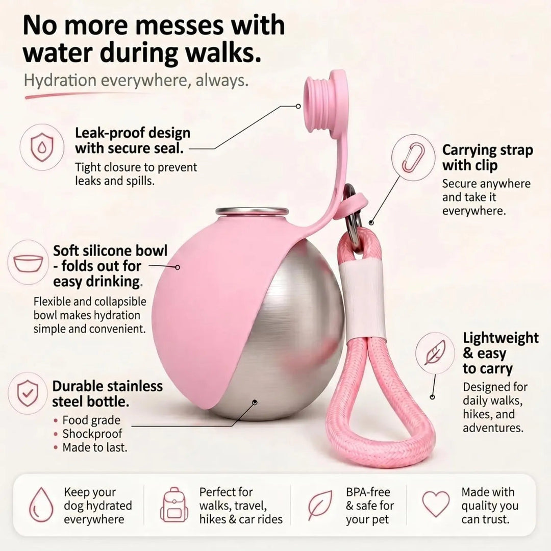 Portable Pet Water Bottle