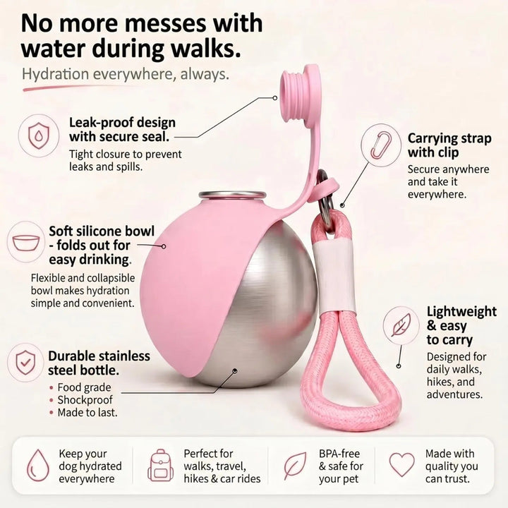 Portable Pet Water Bottle