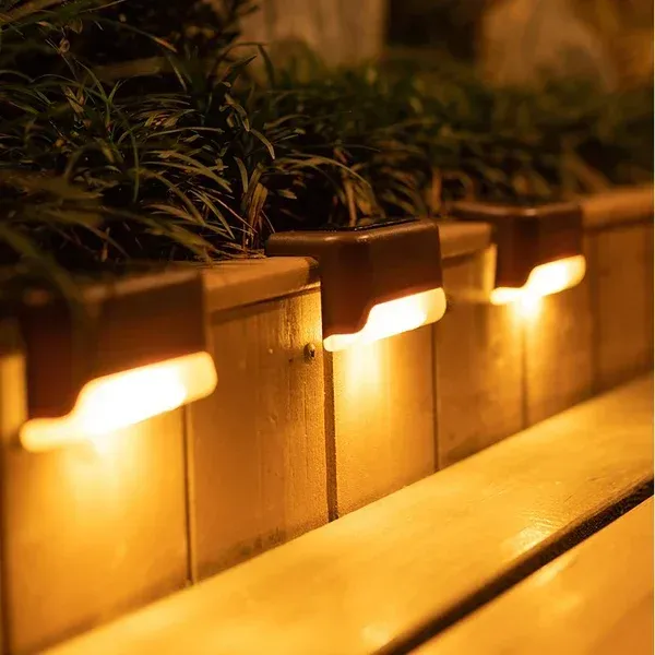 🔥BUY 1 GET 1 FREE-LED Solar Lamp Path Staircase Outdoor Waterproof Wall Light