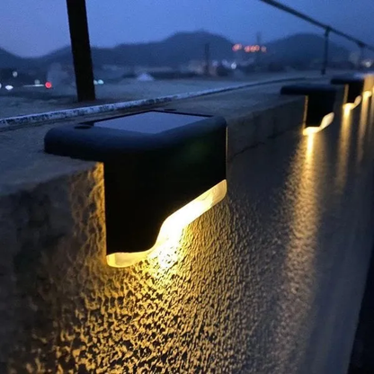 🔥BUY 1 GET 1 FREE-LED Solar Lamp Path Staircase Outdoor Waterproof Wall Light