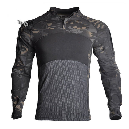 Unisex Camo Tactical Training Outfit | Black Python