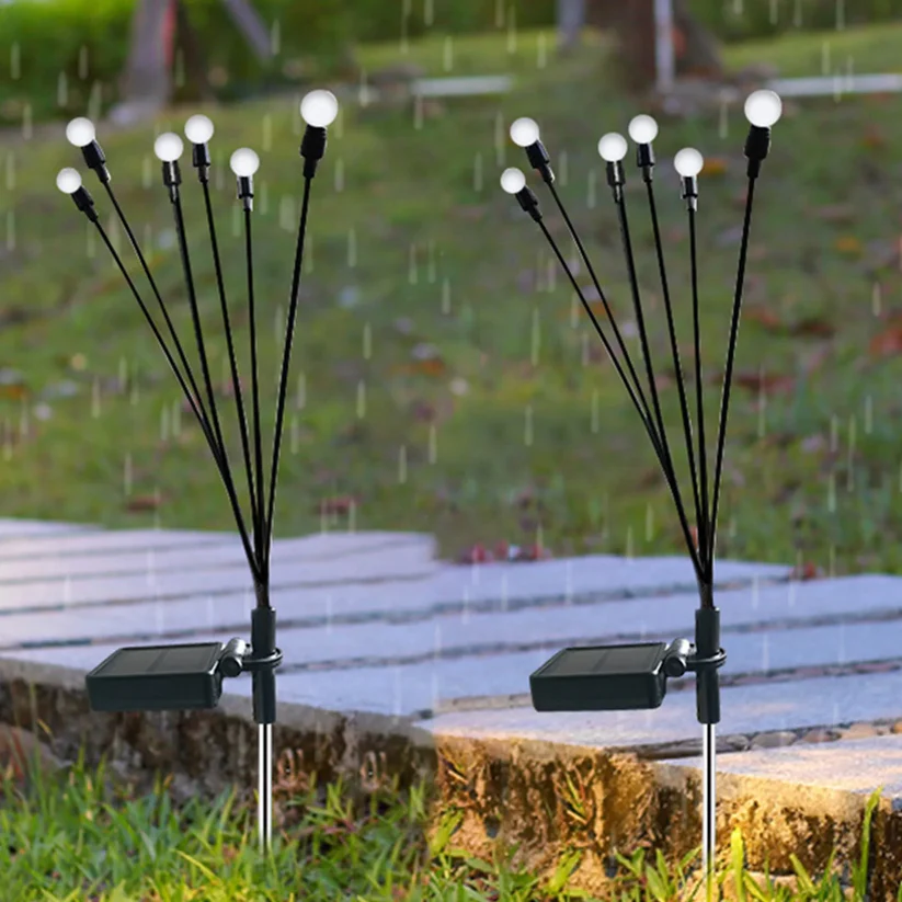 【LAST DAY SALE 2pcs】GK Solar Powered Firefly Lights