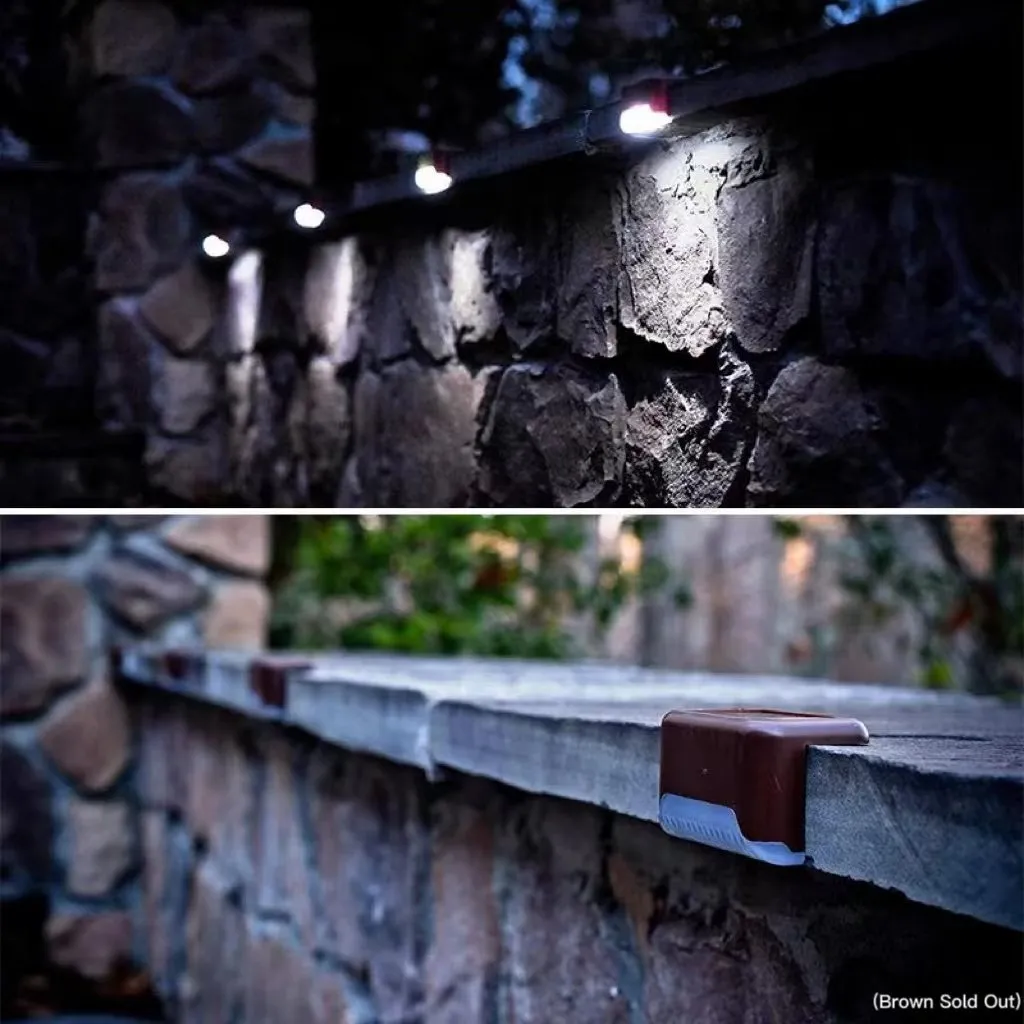 🔥BUY 1 GET 1 FREE-LED Solar Lamp Path Staircase Outdoor Waterproof Wall Light