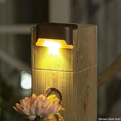 🔥BUY 1 GET 1 FREE-LED Solar Lamp Path Staircase Outdoor Waterproof Wall Light