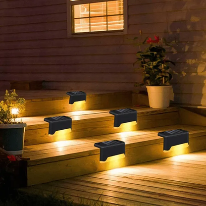 🔥BUY 1 GET 1 FREE-LED Solar Lamp Path Staircase Outdoor Waterproof Wall Light