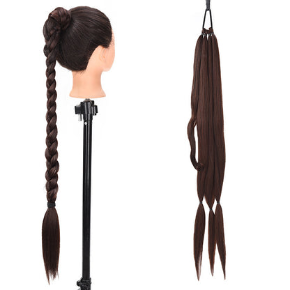Ponytail braid free change hairstyle (80CM)