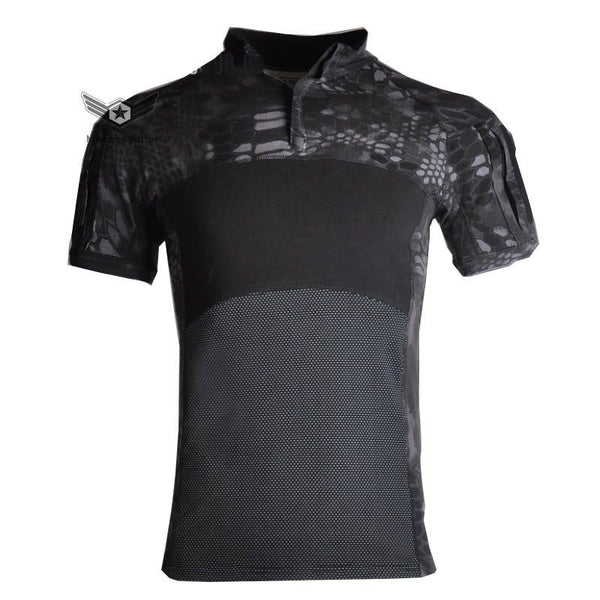 Unisex Camo Tactical Training Outfit | Black Python