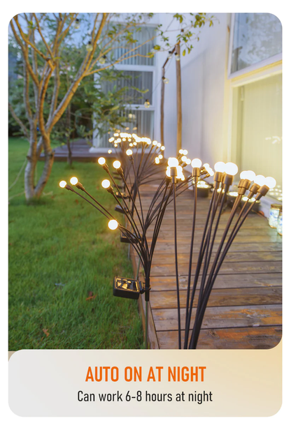 【LAST DAY SALE 2pcs】GK Solar Powered Firefly Lights