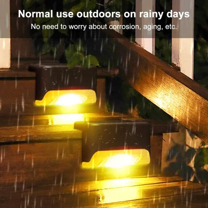🔥BUY 1 GET 1 FREE-LED Solar Lamp Path Staircase Outdoor Waterproof Wall Light